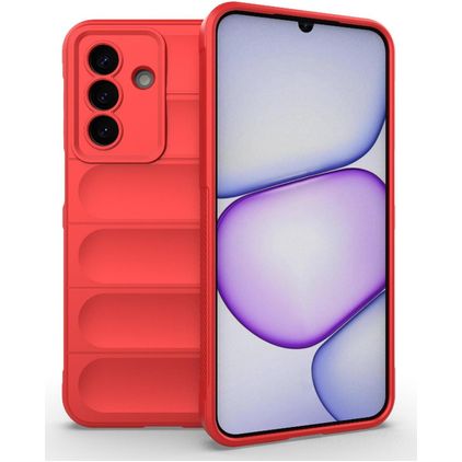 Mobigear Bumpy Coque Samsung Galaxy A27 Coque arrière en TPU Souple - Rouge