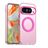 Mobigear Shockproof Coque Google Pixel 10 MagSafe Coque arrière Rigide - Rouge