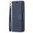 Mobigear Excellent Housse Samsung Galaxy S21 Etui Porte-Monnaie - Bleu