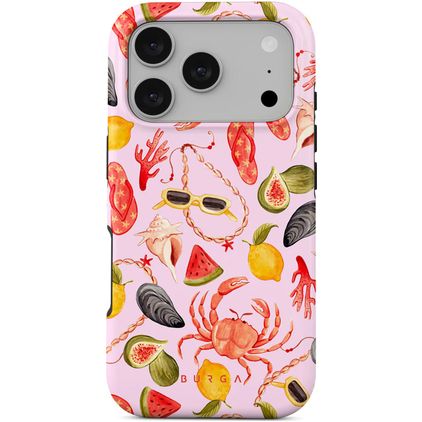 Burga Tough iPhone 17 Pro MagSafe Plastique rigide Coque arrière Antichoc - Bajo El Sol
