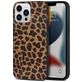 Mobigear Safari Coque iPhone 14 Plus Coque arrière en TPU Souple - Leopard