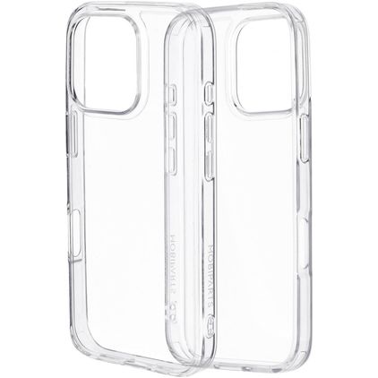 Mobiparts Classic Hardcover Coque Transparente iPhone 16 Pro Coque arrière Rigide - Transparent