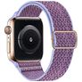Mobigear W Texture Bracelet Nylon Apple Watch Bracelet élastique - 42/41/40/38 mm - Violet