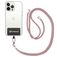Mobigear Lanyard - Cordon de téléphone universel ajustable - Rose doré