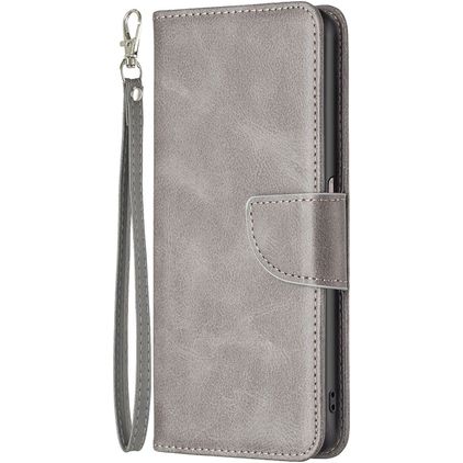 Mobigear Excellent Housse Realme 9i Etui Porte-Monnaie - Gris