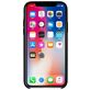 Mobigear Rubber Touch Coque iPhone XS Coque arrière en Silicone - Noir