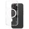 CARE by PanzerGlass Flagship Coque iPhone 16 Pro MagSafe Coque arrière Rigide - Transparent / Blanc