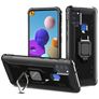 Mobigear Armor Ring Coque Samsung Galaxy A21s Coque arrière Rigide Anti-Chocs avec Anneau-Support - Noir
