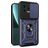 Mobigear Armor Ring Cam Slide Coque Xiaomi 13 Coque arrière Rigide Anti-Chocs avec Anneau-Support et Protecteur Lentilles - Bleu