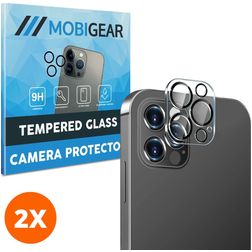 Mobigear iPhone 13 Pro Verre trempé Protection caméra - Compatible coque (Lot de 2)