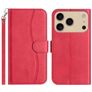 Mobigear S Line iPhone 18 Pro Max Étui Portefeuille - Rouge