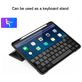 Mobigear Tri-Fold Gel Coque iPad Pro 12.9 Pouces (2018) Etui + Porte-crayon - Noir