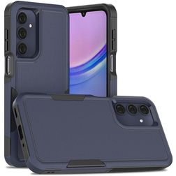 Mobigear Heavy Armor Coque Samsung Galaxy A16 Coque arrière Rigide Anti-Chocs - Dark Blue