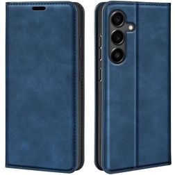 Mobigear Retro Slim Samsung Galaxy S25 FE Étui Portefeuille - Bleu foncé