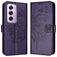 Mobigear Butterfly Housse OPPO Reno 12 Pro Etui Porte-Monnaie - Violet