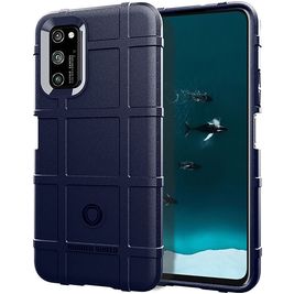 Mobigear Rugged Shield Coque Realme 7 Pro Coque arrière en TPU Souple Anti-Chocs - Bleu