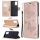 Mobigear Butterfly Housse Samsung Galaxy S20 Plus Etui Porte-Monnaie - Rose doré