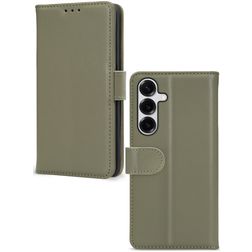 Mobilize Premium Gelly Samsung Galaxy S25 Plus Étui Portefeuille - Vert
