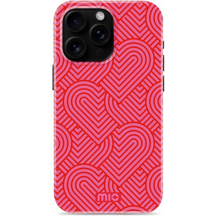 MIO iPhone 16 Pro Max MagSafe Plastique rigide Coque arrière - Wild Hearts