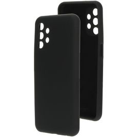 Mobiparts Coque Samsung Galaxy A13 4G Coque arrière en Silicone - Noir