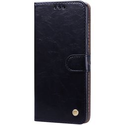 Mobigear Wallet Housse Samsung Galaxy A9 (2018) Etui Porte-Monnaie - Noir