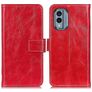 Mobigear Basic Housse Nokia X30 Etui Porte-Monnaie - Rouge