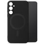 My Style Protective Flex Coque Samsung Galaxy A55 MagSafe Coque arrière en TPU Souple - Noir