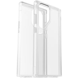 OtterBox Symmetry Coque Transparente Samsung Galaxy S23 Ultra Coque arrière Rigide Anti-Chocs - Transparent