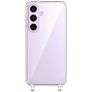 Mobigear Mix & Match Transparent Samsung Galaxy S24 TPU souple Coque avec cordon - Transparent