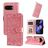 Mobigear Sunflower Housse Google Pixel 9a Etui Porte-Monnaie - Rose doré