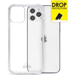 My Style Protective Flex Coque Transparente iPhone 12 Coque arrière en TPU Souple Anti-Chocs - Transparent