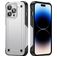 Mobigear Slim Armor iPhone 14 Pro Plastique rigide Coque arrière Antichoc - Blanc
