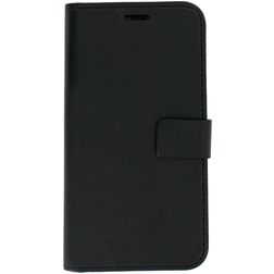Mobiparts Classic Wallet Housse iPhone XS Etui Porte-Monnaie - Noir