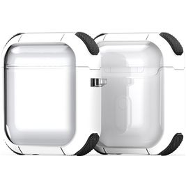 Mobigear Shockproof Coque Apple AirPods 2 Coque Rigide - Blanc