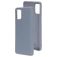Mobiparts Coque Samsung Galaxy A51 Coque arrière en Silicone - Royal Grey