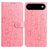 Mobigear Flowers iPhone Air Étui Portefeuille - Rose