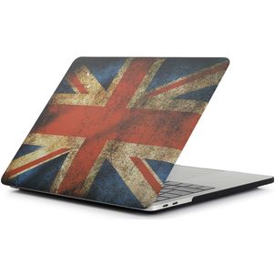 Mobigear Design MacBook Pro 16 Pouces (2021-2026) Coque - UK Flag - Model A2485 / A2780 / A2991 / A3186 / A3428 / A3429