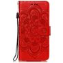 Mobigear Mandala Housse iPhone 11 Etui Porte-Monnaie - Rouge