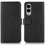 Mobigear Wallet Housse Samsung Galaxy S25 Edge Etui Porte-Monnaie - Noir