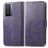 Mobigear Clover Housse Vivo Y76 Etui Porte-Monnaie - Violet