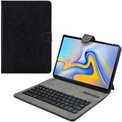 Mobilize Premium Bluetooth Coque Samsung Galaxy Tab A 10.5 (2018) Etui Clavier Bluetooth QWERTZ - Noir
