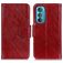 Mobigear Classy Housse Motorola Edge 30 Etui Porte-Monnaie - Rouge