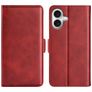 Mobigear Slim Magnet Housse iPhone 17 Etui Porte-Monnaie - Rouge