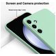 Mobigear Colors Coque Samsung Galaxy A35 Coque arrière en Silicone - Vert
