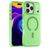 Mobigear Shockproof Coque iPhone 17 Pro Max MagSafe Coque arrière Rigide - Vert