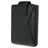 Valenta Card Case Pocket Premium - Porte Cartes en en Cuir véritable - 10 Cartes - Noir