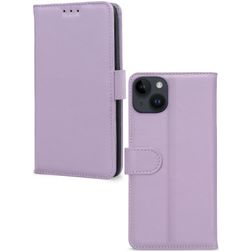 Mobilize Premium Gelly Wallet iPhone 14 Plus Étui Portefeuille - Violet