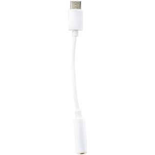Xccess - Câble USB-C vers AUX 3.5mm 0.1 mètre - Blanc