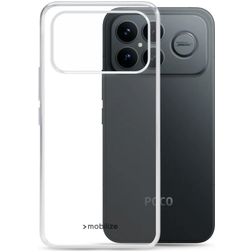 Mobilize Gelly Transparent POCO F8 Ultra TPU souple Coque arrière - Transparent