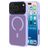 Mobiparts Hardcover Coque iPhone 17 Pro Max MagSafe Coque arrière Rigide - Satin Lila